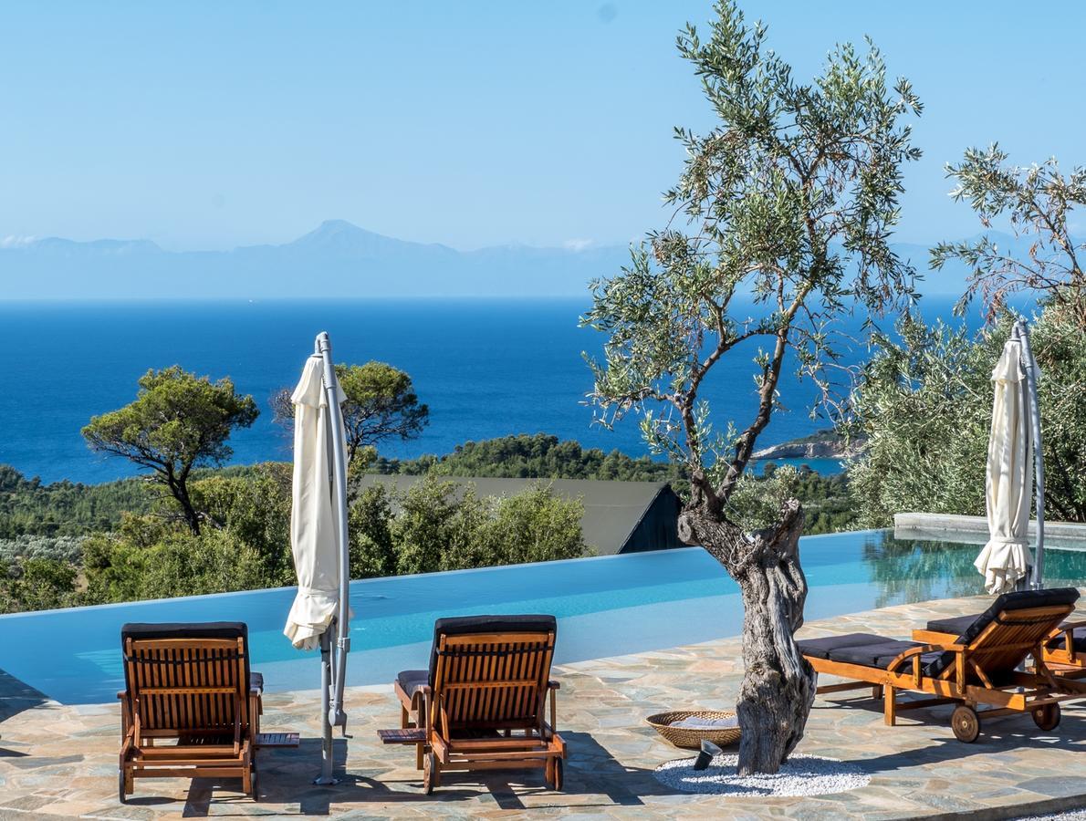 The Infinity 180 Luxury Suites Milia Extérieur photo