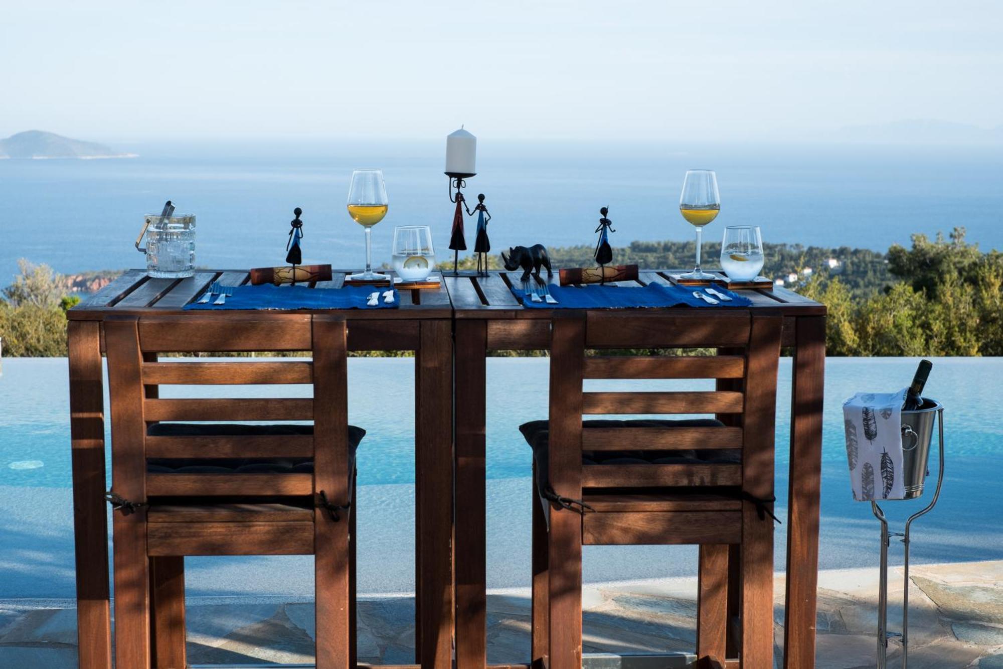 The Infinity 180 Luxury Suites Milia Extérieur photo